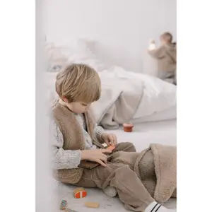 Gilet en laine enfant Zaffiro Nevada image-4
