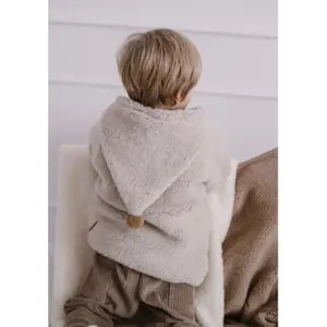 Veste à capuche en laine enfant Zaffiro Meri Nevada image-2