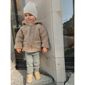 Veste à capuche en laine enfant Zaffiro Meri Nevada image-1