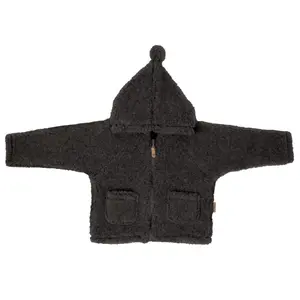 Veste à capuche en laine enfant Zaffiro Meri Nevada