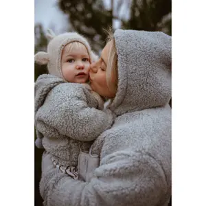Dames lamswollen hoodie Zaffiro Zoya Nevada image-2