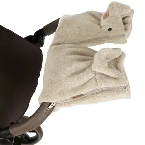 Baby Wool Stroller Muff Zaffiro Sierra image-3