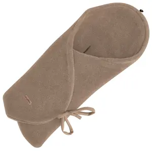 Coperta avvolgente in lana doppia neonato Zaffiro Sierra