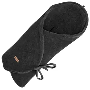 Coperta avvolgente in lana doppia neonato Zaffiro Sierra