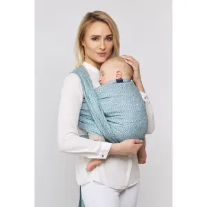 Baby carrier scarf Zaffiro BeClose Leaves image-1