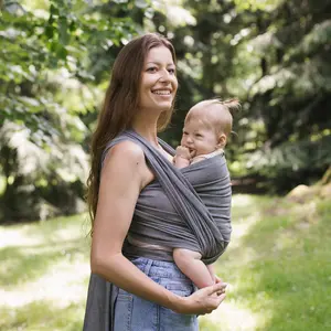 Baby carrier scarf Zaffiro BeClose Roma image-4