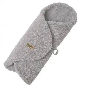 Coperta avvolgente in lana doppia neonato Zaffiro Nevada