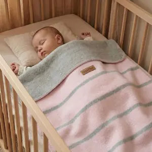 Baby-Baumwolldecke Zaffiro Alba image-3