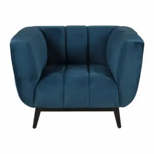Velvet armchair Zago Amaro image-0