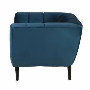 Velvet armchair Zago Amaro image-3