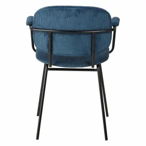 Corduroy armchair Zago Aston image-3