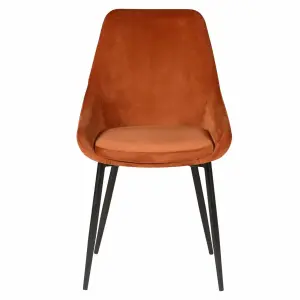 Velvet chair Zago Bari image-0