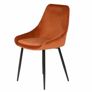 Velvet chair Zago Bari image-1