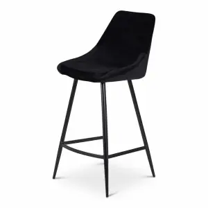 Snackstol i fløjl Zago Bari image-3