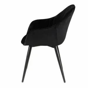 Velvet armchair Zago Bari image-3