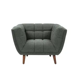 Fabric armchair Zago Beryl image-0