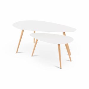 Nesting coffee tables Zago Bloom (x2) image-2