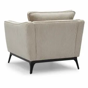 Fauteuil velours côtelé Zago Cleo image-2