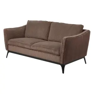 Corduroy 2-seater sofa Zago image-1