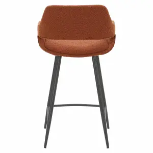 Bouclette wool effect snack chair Zago Esmee image-2