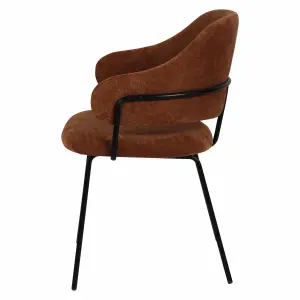 Chaise de repas tissu Zago Ezra image-2