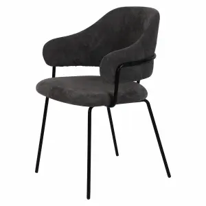 Fabric dining chair Zago Ezra image-0