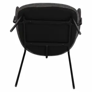 Fabric dining chair Zago Ezra image-3