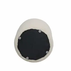 Pouf bouclette wool effect fabric Zago Lomos Zago Fino image-2