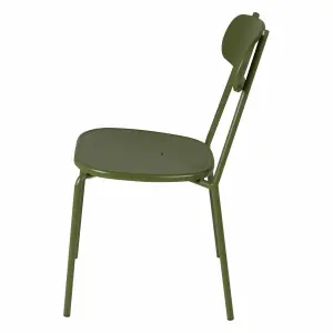 Metal outdoor dining chair Zago Fox image-3