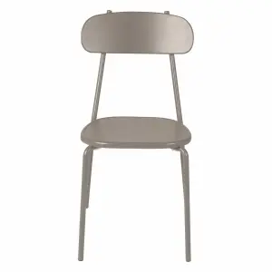 Metal outdoor dining chair Zago Fox image-0
