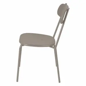 Metal outdoor dining chair Zago Fox image-3