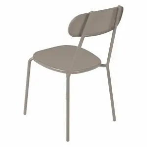 Metal outdoor dining chair Zago Fox image-2
