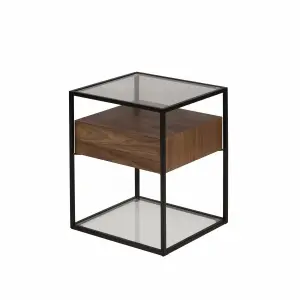1-drawer end table Zago Helix image-3