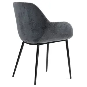 Dining chair with armrests Zago Hibis image-2