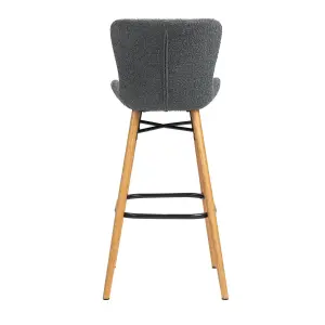 Bouclette wool effect snack chair Zago image-2