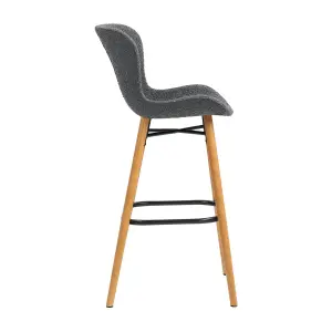 Bouclette wool effect snack chair Zago image-3