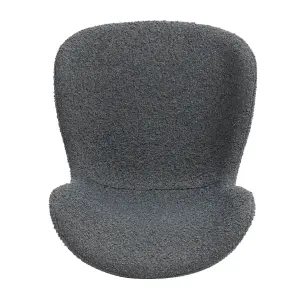 Bouclette wool effect snack chair Zago image-4