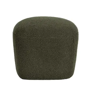 Thick boucle pouf Zago image-0