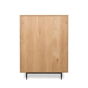 Schrank mit Schiebetüren aus natürlichem Eichenholz Zago image-0