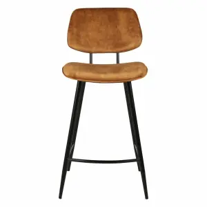 Chaise plan de travail velours Zago Lizzy image-0