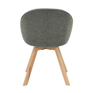 Swivel dining chair Zago image-3