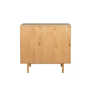 2-door natural oak sideboard Zago image-3