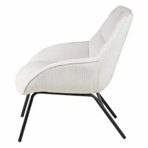 Corduroy armchair Zago Martin image-2