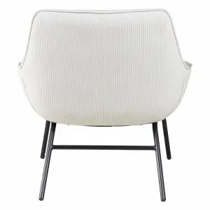 Corduroy armchair Zago Martin image-3