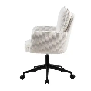 Velvet office chair Zago image-2