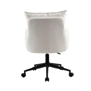 Velvet office chair Zago image-3