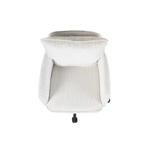 Velvet office chair Zago image-4