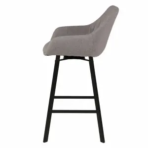 Silla de bar giratoria Zago Moss image-5