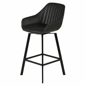 Swivel work height chair Zago Moss image-1