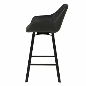 Swivel work height chair Zago Moss image-3